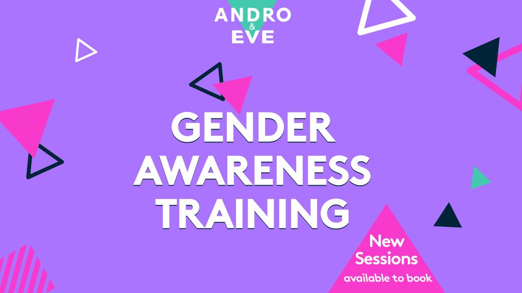Gender Awareness Training, new sessions available to book